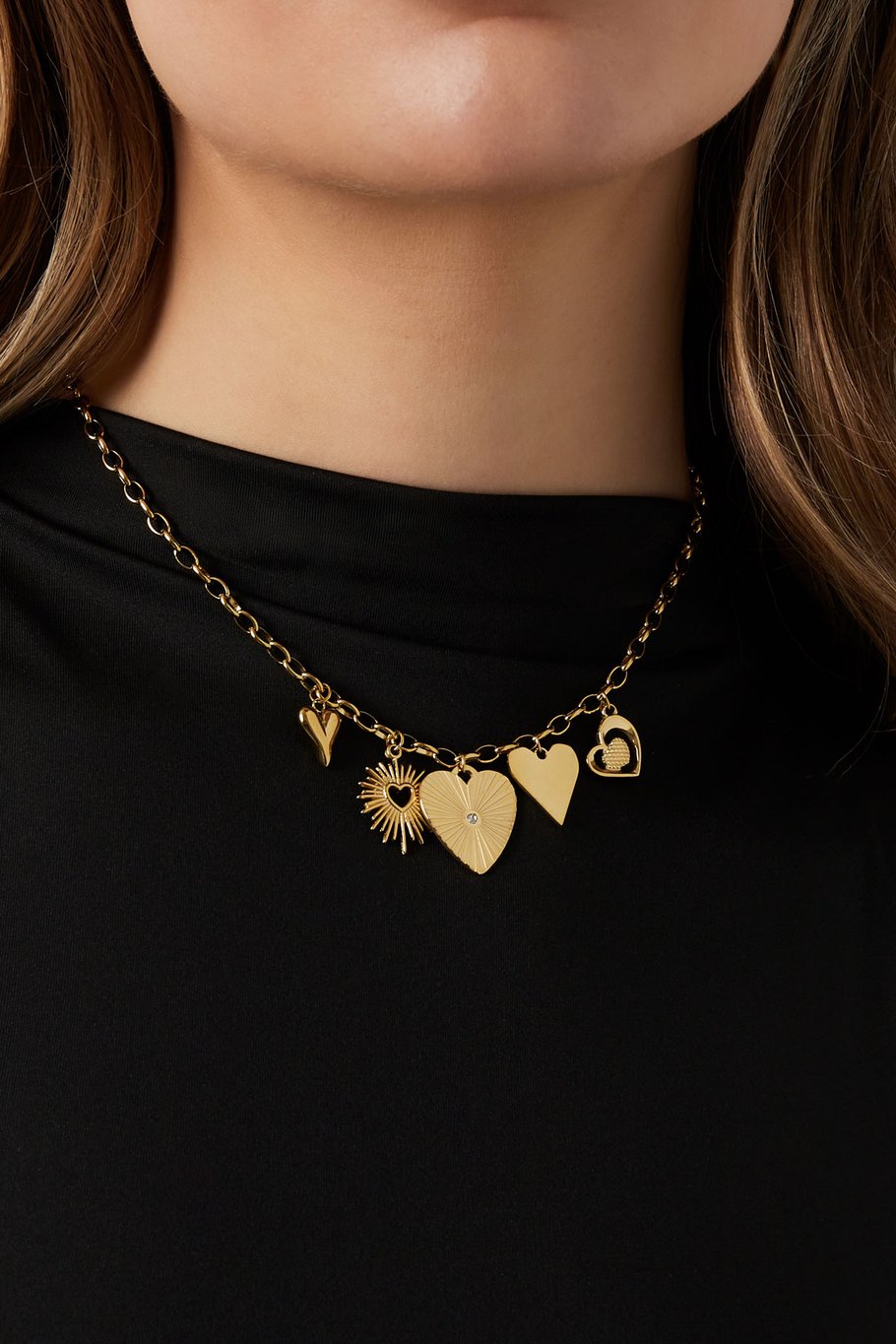 Collana Loving links - Colore oro Immagine3